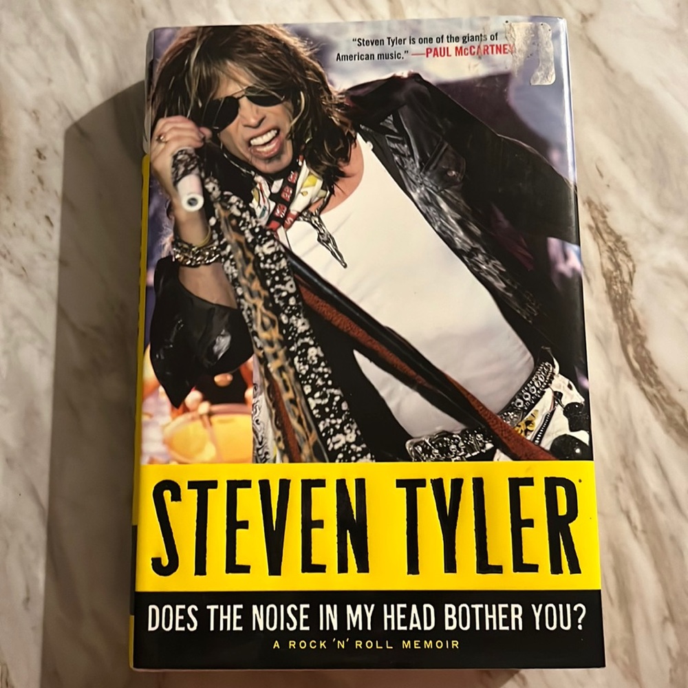 Steven Tyler Hardcover Book